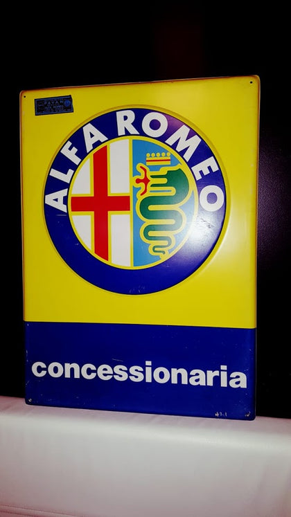 Enamel signs