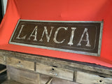 1930s Lancia official dealer vintage sign