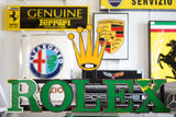 2000s Rolex official dealer illuminated sign