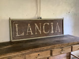 1930s Lancia official dealer vintage sign