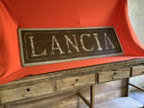 1930s Lancia official dealer vintage sign