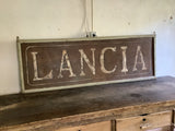 1930s Lancia official dealer vintage sign