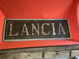 1930s Lancia official dealer vintage sign