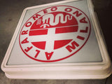 1970s Alfa Romeo official dealer illuminated sign