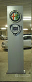 1980s Alfa Romeo / Lancia official dealer illuminated tower sign