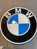 1973 BMW official dealership illuminated sign