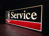 1980s Rolls Royce / Bentley dealership service illuminated sign