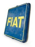 1960s FIAT official dealership dual side sign