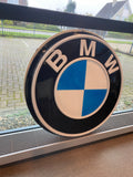 1973 BMW official dealership illuminated sign