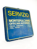 1960s FIAT official dealership dual side sign