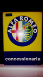 1980s Alfa Romeo official dealer "Concessionaria" sign