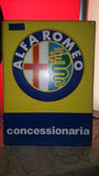 1980s Alfa Romeo official dealer "Concessionaria" sign