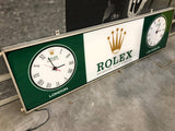 1980s Rolex HUGE official dealer illuminated sign