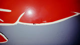 1953 Original Mobiloil "Pegasus" enamel double side sign