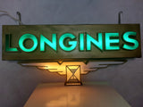1965 Longines official dealer illuminated double side sign