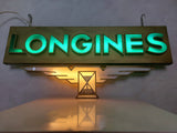 1965 Longines official dealer illuminated double side sign