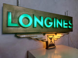 1965 Longines official dealer illuminated double side sign