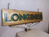 1965 Longines official dealer illuminated double side sign