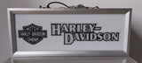 1980s Harley Davidson official dealership illuminated sign