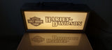 1980s Harley Davidson official dealership illuminated sign