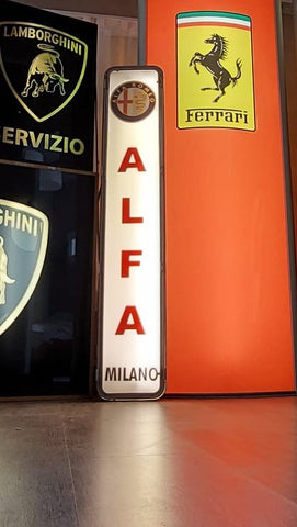 1960s Alfa Romeo Milano official dealer sign