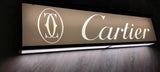 1970s CARTIER vintage illuminated official dealer sign