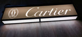 1970s CARTIER vintage illuminated official dealer sign
