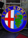 Alfa Romeo official dealer illuminated sign