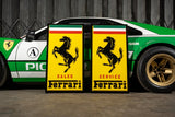 1980s Ferrari official dealership illuminated signs