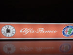 2000s Alfa Romeo dealer illuminated sign and clock