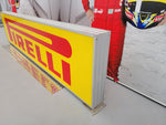 1980s Pirelli GIANT official dealer vintage illuminated double side sign