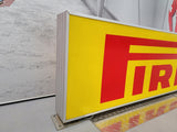 1980s Pirelli GIANT official dealer vintage illuminated double side sign