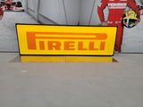 1990s Pirelli official dealer vintage illuminated neon sign