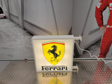 2010s Ferrari dealership double side illuminated neon sign