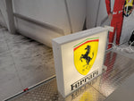 2010s Ferrari dealership double side illuminated neon sign