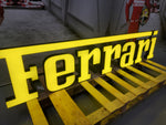 2005 Ferrari official dealer lettering sign