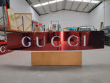 2000s GUCCI official illuminated sign