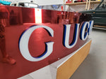 2000s GUCCI official illuminated sign