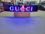 2000s GUCCI official illuminated sign