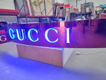 2000s GUCCI official illuminated sign