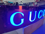 2000s GUCCI official illuminated sign