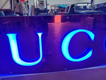 2000s GUCCI official illuminated sign