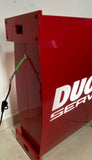 2010 Ducati official dealership illuminated service neon dual side sign