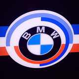 BMW large illuminated sign and clocks