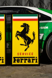 1980s Ferrari official dealership illuminated signs