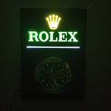 2024 Rolex illuminated clock sign