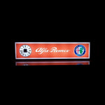 2000s Alfa Romeo dealer illuminated sign and clock