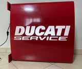 2010 Ducati official dealership illuminated service neon dual side sign