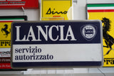 Authentic mid-1990s Lancia illuminated dealership sign