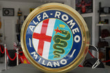early 2000s Alfa Romeo illuminated dealership sign